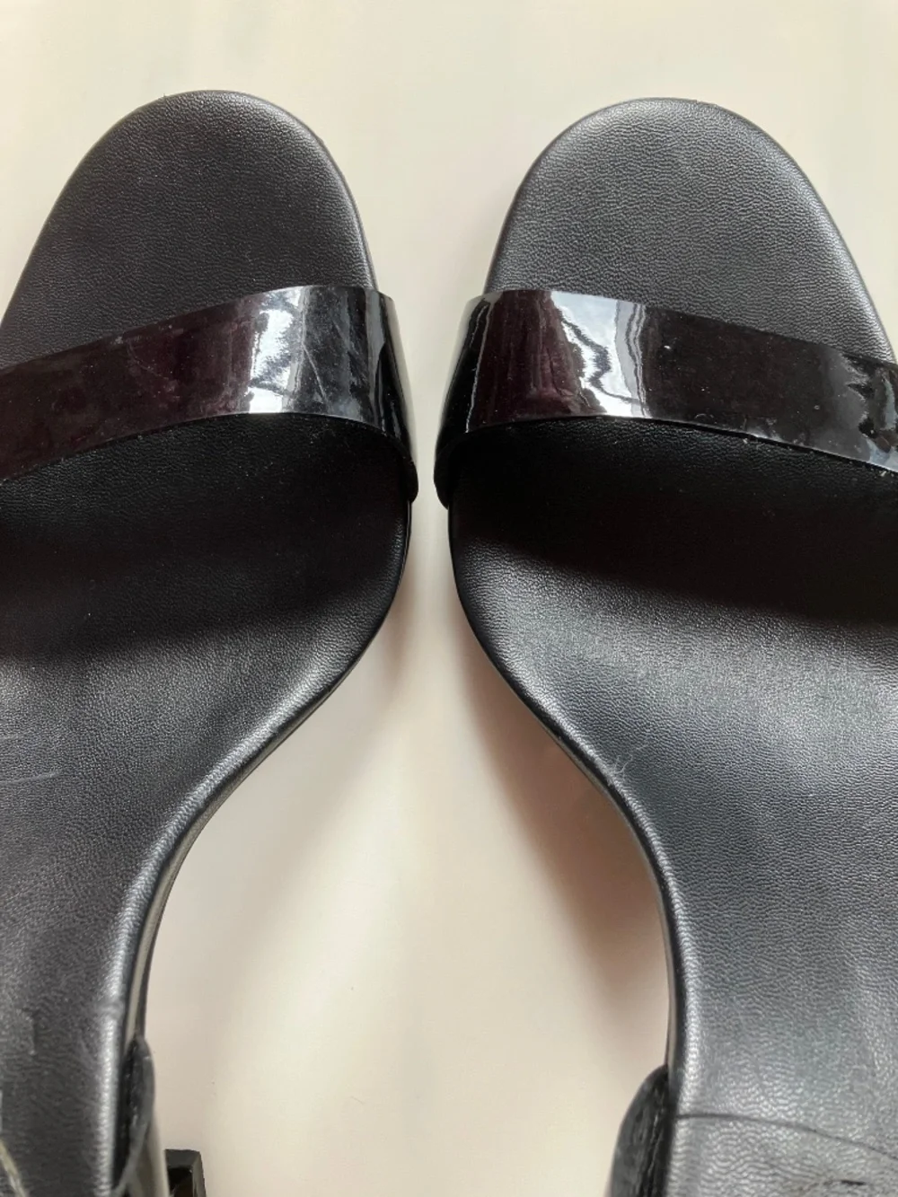 Jeffrey Campbell Black Angelic Ankle Strap Sandal Heels 10